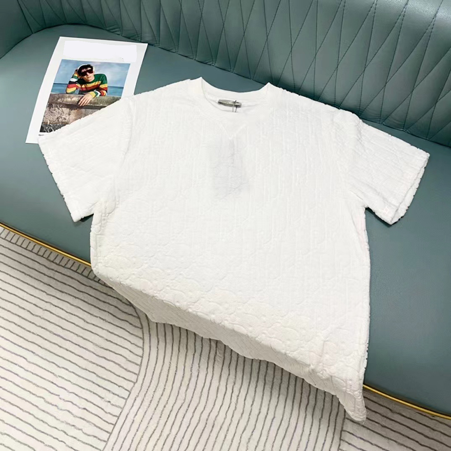 

Designer Sweater Men's T-Shirt Letters Cotton Top Short Sleeve Shirt Summer White Polo Paris Loose Plus Size coat