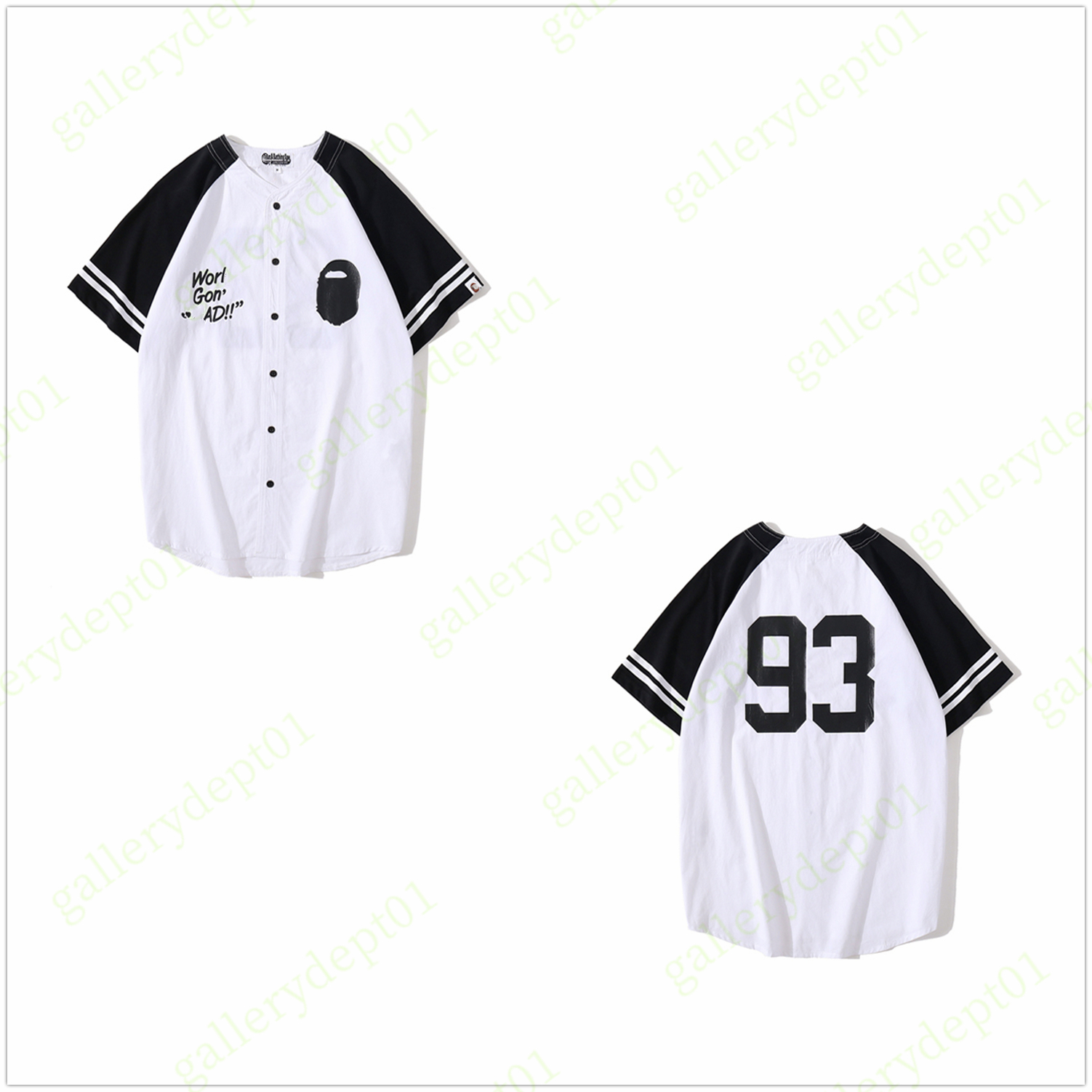 

mens t shirt designer t shirts women tshirts Luminous shark Anti pilling Embroidery Sakura Limited Edition clothes Classic tshirt graphic tees t-shirt E9, 1pcs button