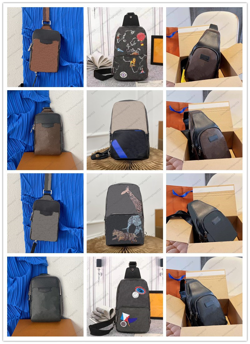 

S Lock Avenue Sling Luxurys Single Shoulder Bags Cross Body wallets OUTDOOR Handbag chest Purse Men Flap N41719/20 M30443 N40097 M30833 M30741 N45277 M59926, No bags;for balance fess