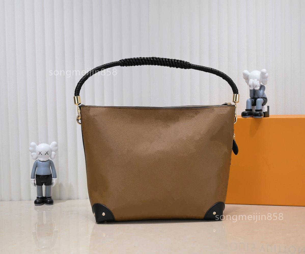 

The same style on the catwalk TUILERIES BESACE color matching shopping package classic women shoulder bag clutch handbag luxury designer bag, Brown