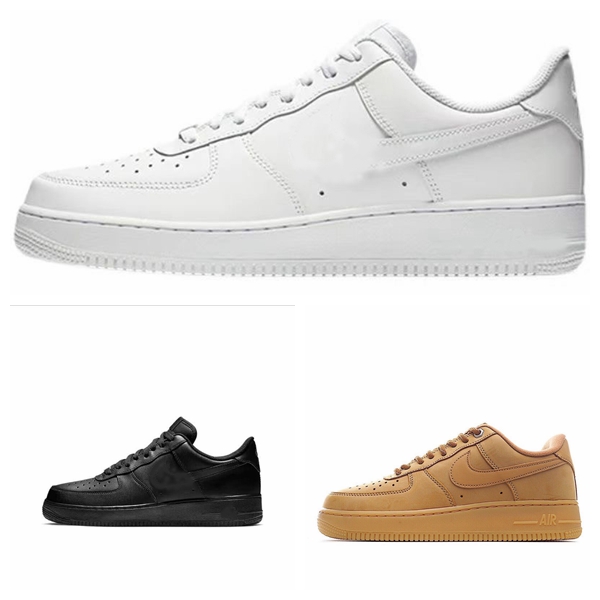 

2022 Classic High Quality One 1 Men's Women's Flywire Running Shoes Ones Low Cut All White Black Red Outdoor Trainers Sneakers Size 5.5-12