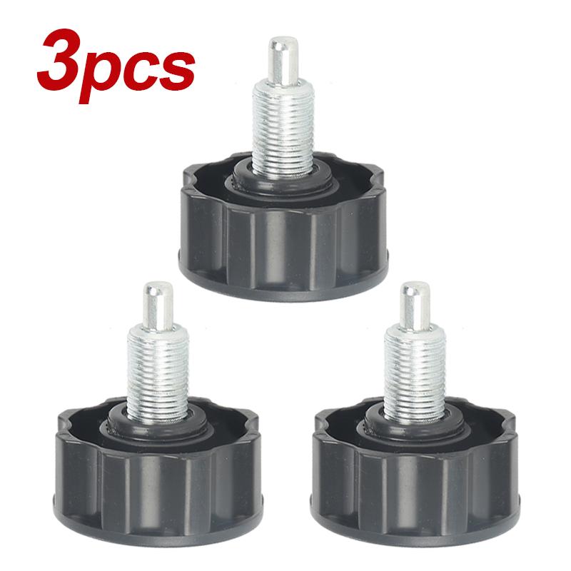 

Accessories 3pcs M16 Spinning Bike Pull Pin Spring Knob Replacement Parts For Home Fitness Height Adjustment Screw Equipments