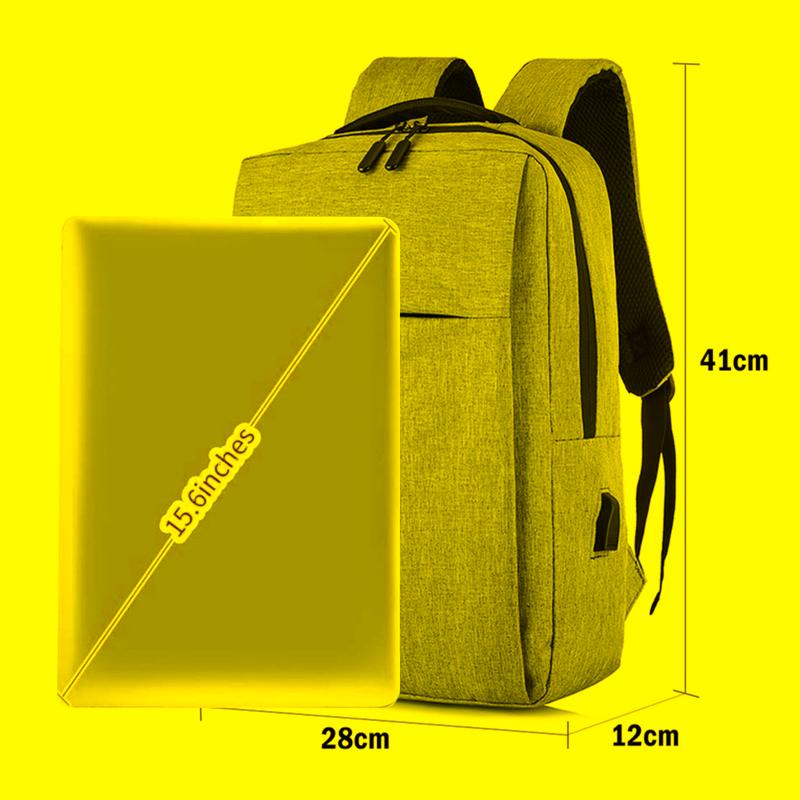 

Backpack Huostar Designer Bag 15.6 Inch Laptop Packable Lightweight Business Shoulder Travel Waterproof School BookbagBackpack, Blue