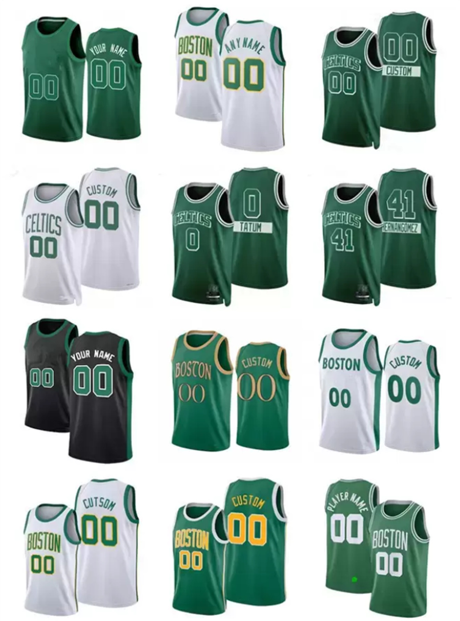 

NCAA75th Custom Jersey Boston''Celtics''MEN Women Youth Jayson 0 Tatum Al 42 Horford Jaylen 7 Brown Marcus 36 Smart Basketball Jerseys green, Color