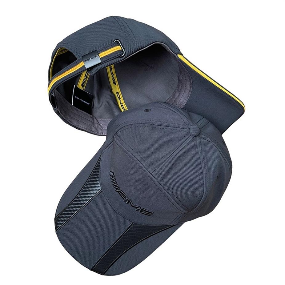 

High quality AMG Mercedes Benz hat car boutique baseball outdoor sports 4S shop gift2503, Grey adjustable