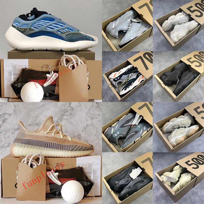 

Eur 36-48 V3 Azael Alvah Arzareth 700 Static Sun Running Shoes 500 Blush Carbon Ash Blue Pearl Mens Sneakers Womens Trainers With Box aMH, 700wave runner