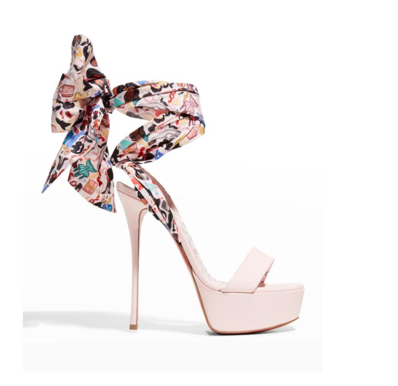 

Women high heels sandal red bottoms shoes Fetish Du Desert Red Sole Sandals platform sandalies ankle strap