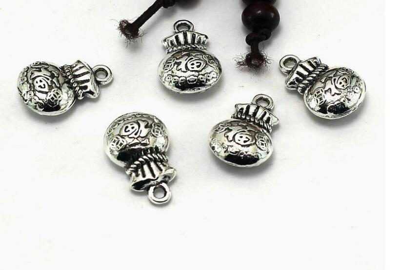 

8mm Fashion Tibetan Silver heart Small Metal Beads Alloy Beading Decoration Spacer Loose Charms DIY Jewelry Make sey5