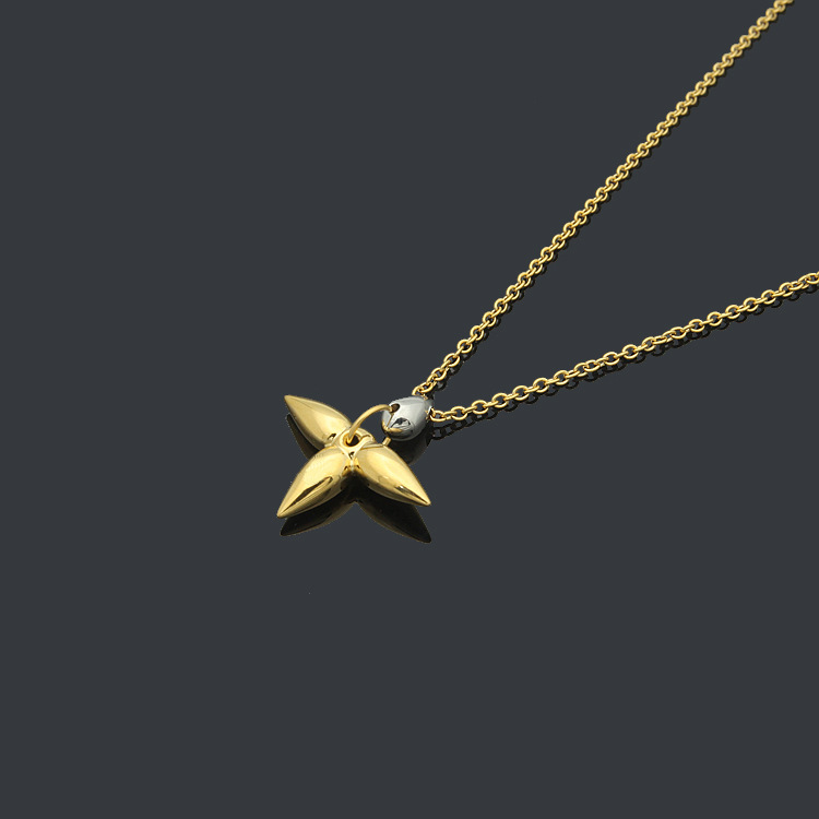 

2022 Top Quality Women Designer Earrings Necklace Simple V Bracelet Titanium Steel Luxury Flower Love Pendant Fashion Jewelry Sets