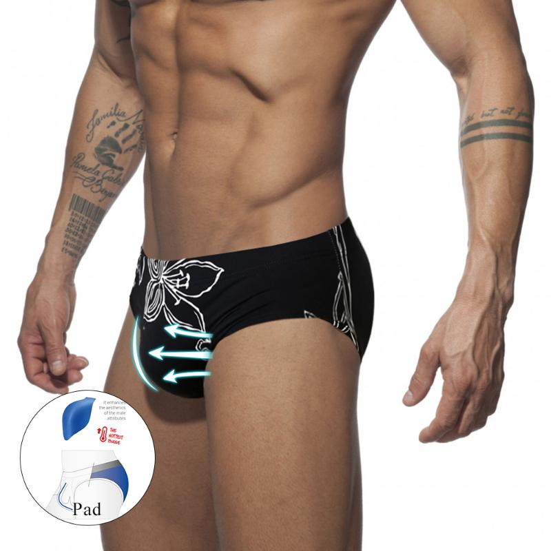 

Underpants Mens Swim Briefs Bikini Swimwear Sexy Contour Pouch Strip Bathing Suit Swimsuit Surf Shorts Beach Trunks BeachwearUnderpants, Style 8 color 2