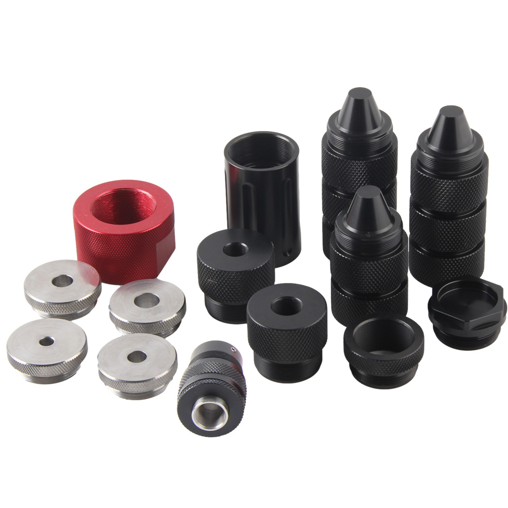 

Fuel Filter 10L 1.57 OD inch Aluminum 1/2-28 5/8-24 Modular Solvent Trap 1.375x24 MST .578x28 9/16x24 13.5x1LH Stainless Steel Booster jig