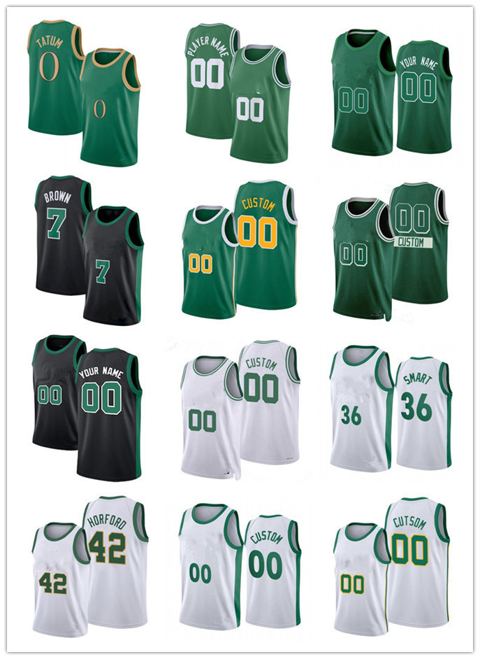 

Boston''Celtics''0 Jayson Tatum 42 Al Horford 7 Jaylen Brown 36 Marcus Smart 12 Grant Williams 11 Payton Pritchard 9 Derrick White Basketball Jersey, Army green