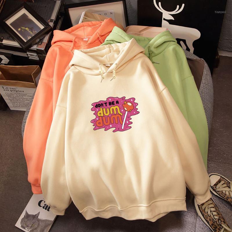 

Winter Warm Sweatshirt With Print Cartoon Hoodie Korean Jacket Women Ulzzang Harajuku Female Vintage Loose Pullover Lady Women' Hoodies, Random