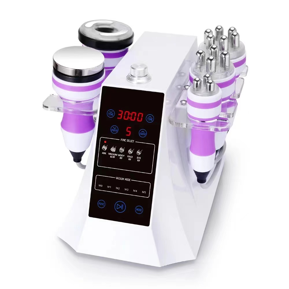 2022 le plus récent 5 en 1 40k Perte de poids RF Cavitation Slimming Machine Winkle Repose Spa Resserrer le salon de beauté Salon