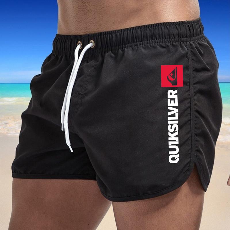 

Men's Shorts Men's Beach Casual Swimming Trunk Pants Quick-drying Movement Surfing Cool Swimwear Sport Running Short PantsMen's, Skyblue-style 1