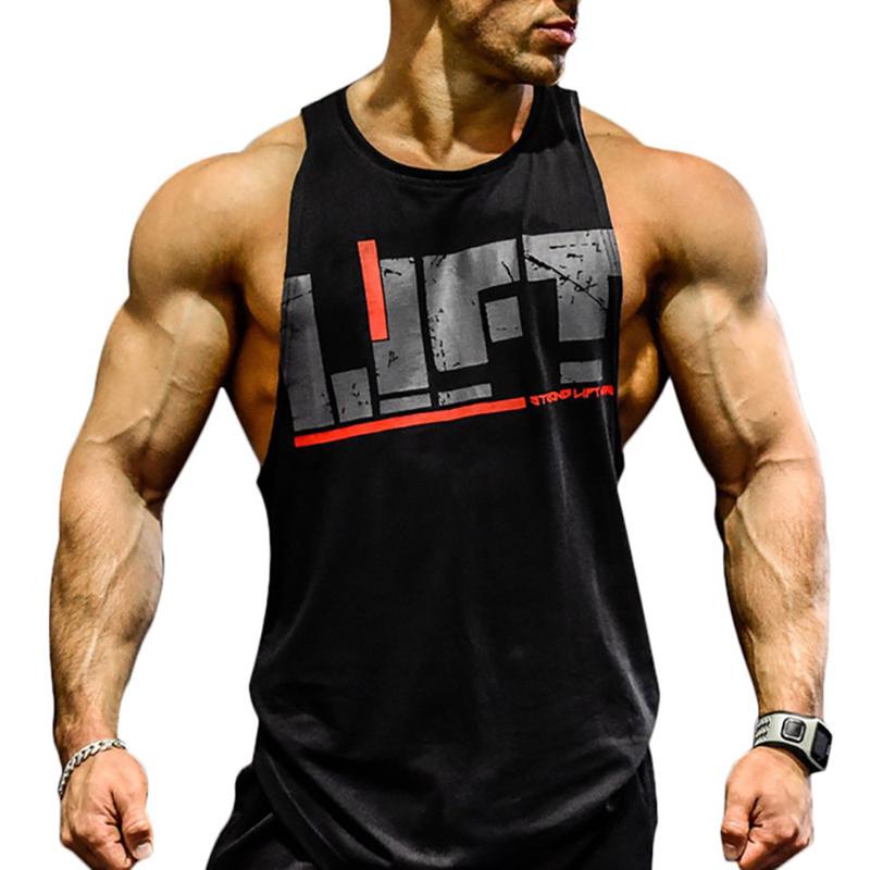 

Men' Tank Tops Gym Top Men Fitness Clothing Mens Bodybuilding Summer For Male Sleeveless Vest Shirts Plus Size Men' Tank Top, Navy62b