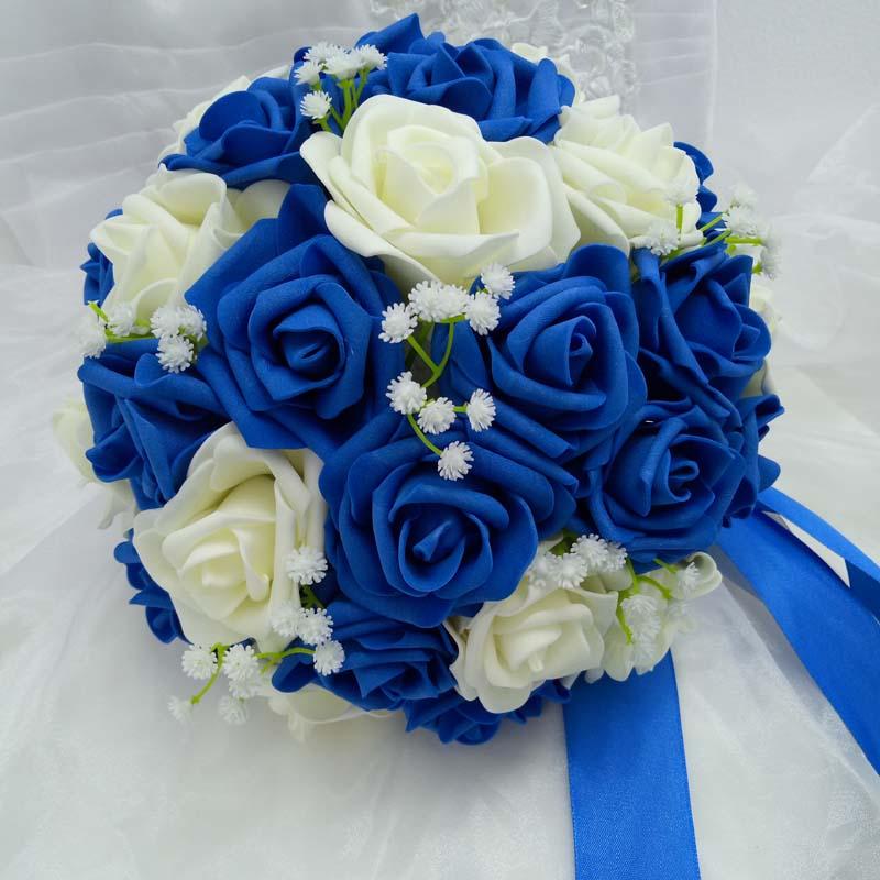 

Wedding Flowers Bridal Bouquet Handmade Artificial Flower Rose Decoration SimulationWedding