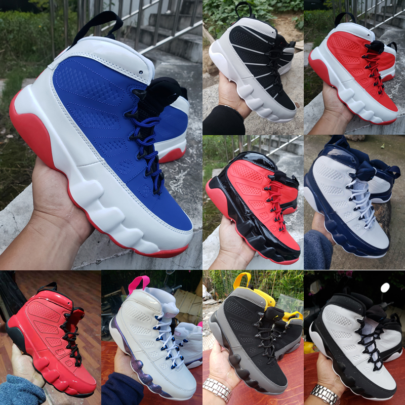 

Jumpman 9 White Mens Outdoor shoes high cute fashion Pink Multi Color 9s men outdoors trainers Change The World University Gold red Blue Classic sports sneakers, As photo 3