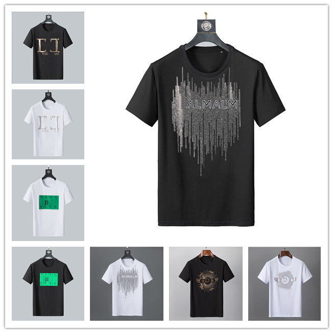 

Brand Men's t shirt The high quality multicolor Women Men Stylist TShirt Pure 100%cotton classic senior designer clothes top1 M-3XL#38, 185