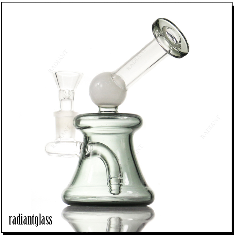 

5.0" Mini bongs Hookahs Water Pipes Colorful Heady Dab Rigs Small Bubbler recycler bongs