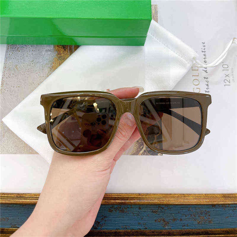 

Retro Square Sunglasses Women Designer BV1094 Summer Styles Fashion Shades Men UV400