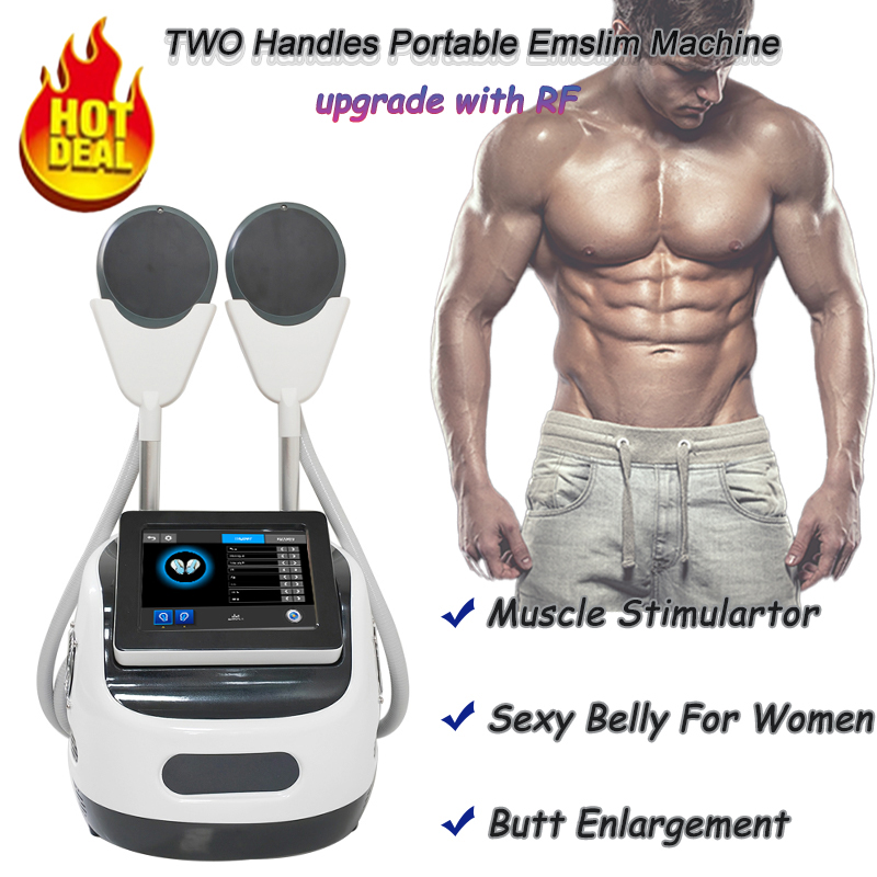 

HIEMT EMslim RF Electromagnetic Muscle Building Slimming Fat reduction EMS Body Machine FDA Approval 2 years Warranty