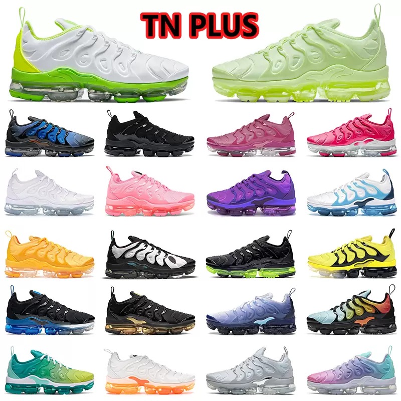 

TN plus men women running shoes trainers Barely Volt Fireberry Triple Black Royal Worldwide Hyper Violet Bred Coastal Blue Lava Glow mens outdoor hiking sneakers, 48