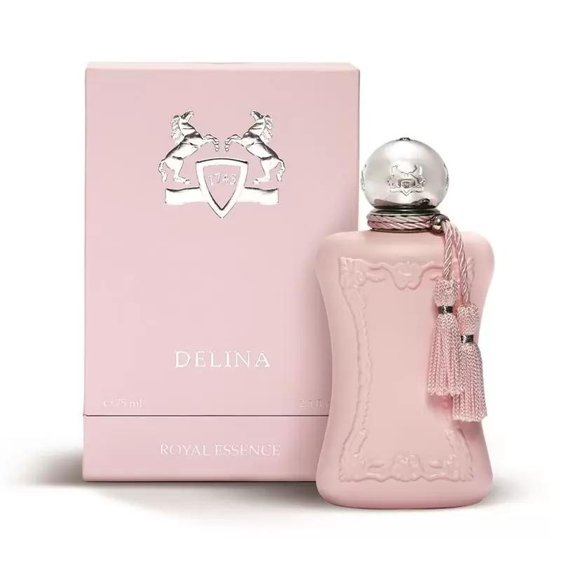 

Newest Perfumes For Women DELINA LA ROSEE Cologne 75ML Spray EDP Lady Fragrance Christmas Valentine Day Gift Long Lasting Designer Pleasant Perfume On Sales
