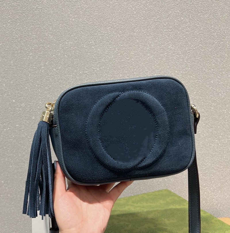 

10A Brand Designer Bag Fashion Suede Fringe Camera Bag G Ladies Luxury High Capacity Messenger Bags Shoulder Bag size 20X15cm