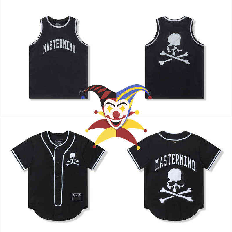 

2022ss Mastermind World T Shirt Men Women High Quality T-Shirts Embroidery Work Blouse