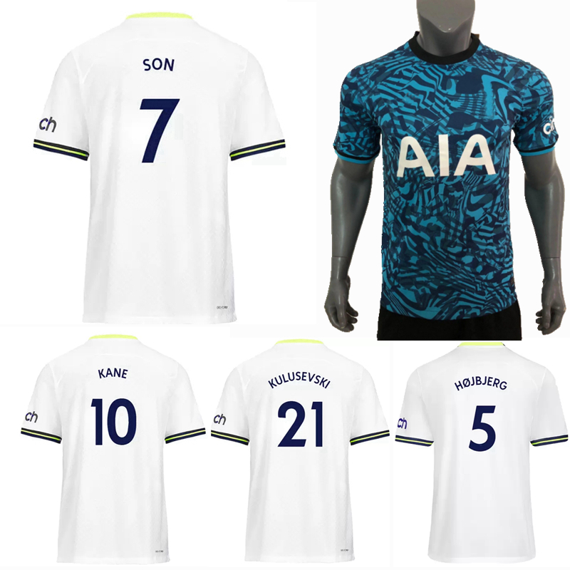 

PERISIC KANE SON HOJBJERG Soccer Jersey E.ROYAL EMERSON SKIPP RODON KULUSEVSKI DOHERTY 2022 2023 BRYAN Dier BENTANCUR SESSEGNON Football men and kids Shirts 4XL, 22/23 away