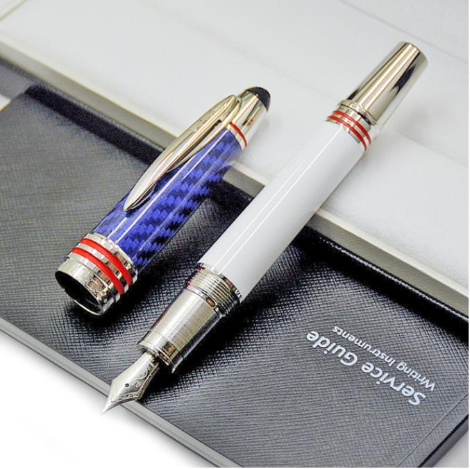 

Promotion Pen Limited Edition John F. Kennedy Carbon Fiber Rollerball Ballpoint M Fountain Pen Writing Smooth With JFK Serial Number, Pen as pic