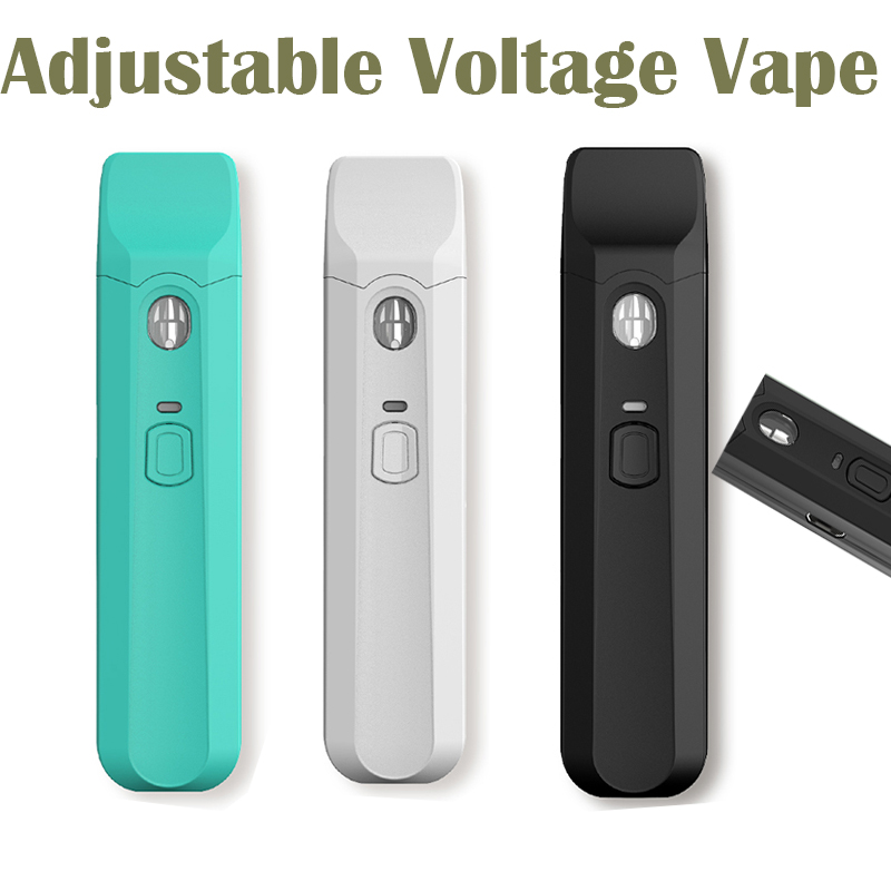 

Adjustable Voltage Disposable Vape Pen Ceramic Coil Pods Cart E Cigarettes Oil Device Rechargeable Vapes 270mah Battery Empty 1.0ml Vaporizer Allow Custom Logo Ecig