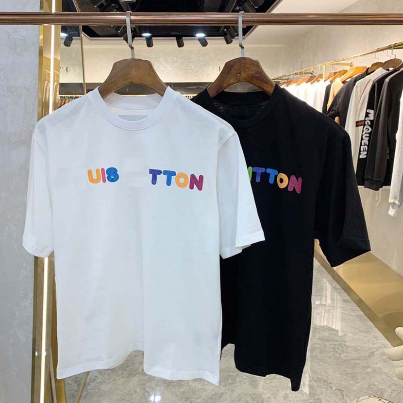 

2022 NEW Designer of luxury T-shirt High Quality letter tee short sleeve spring summer tide men and women t shirt Size M-XXXL G212366, Customize