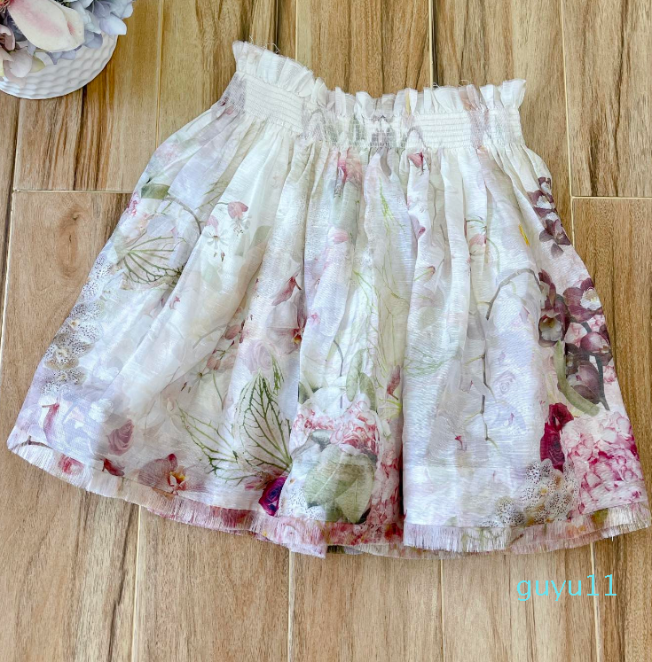

Silk Linen Organza Mini Skirt Clubwear Korean Sexy Streetwear Show Casual, Multi