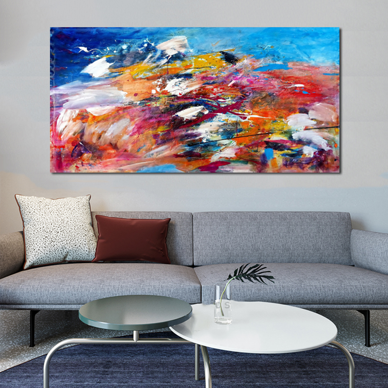 

RELIABLI ART Abstract Painting Canvas Poster Home Decor Wall Pictures For Living Room Oil Painting On Canvas Posters And Prints