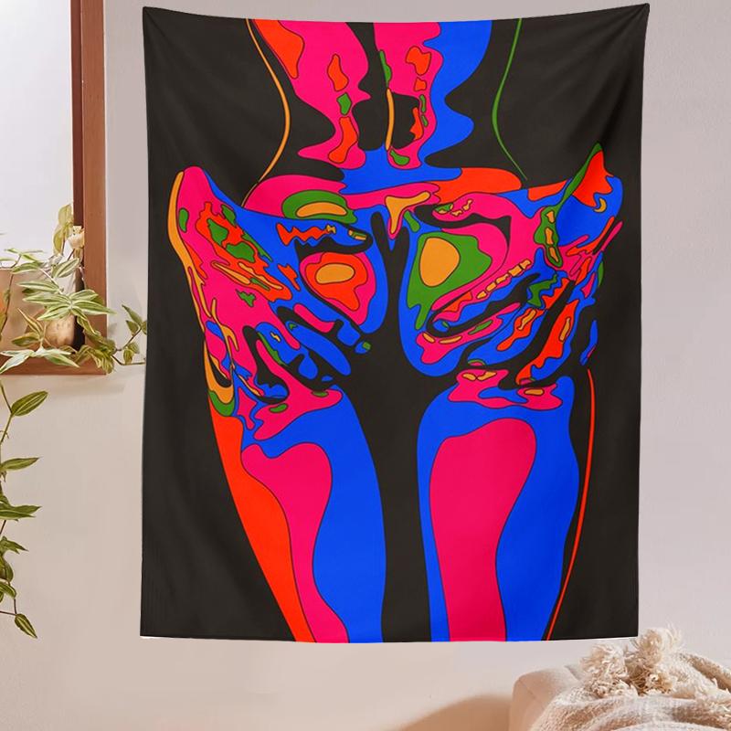 

Tapestries Tapestry Sexy Woman Wall Hanging 80s Aesthetic Cloth Hippie Decor Living Room Bedroom DecorTapestriesTapestries