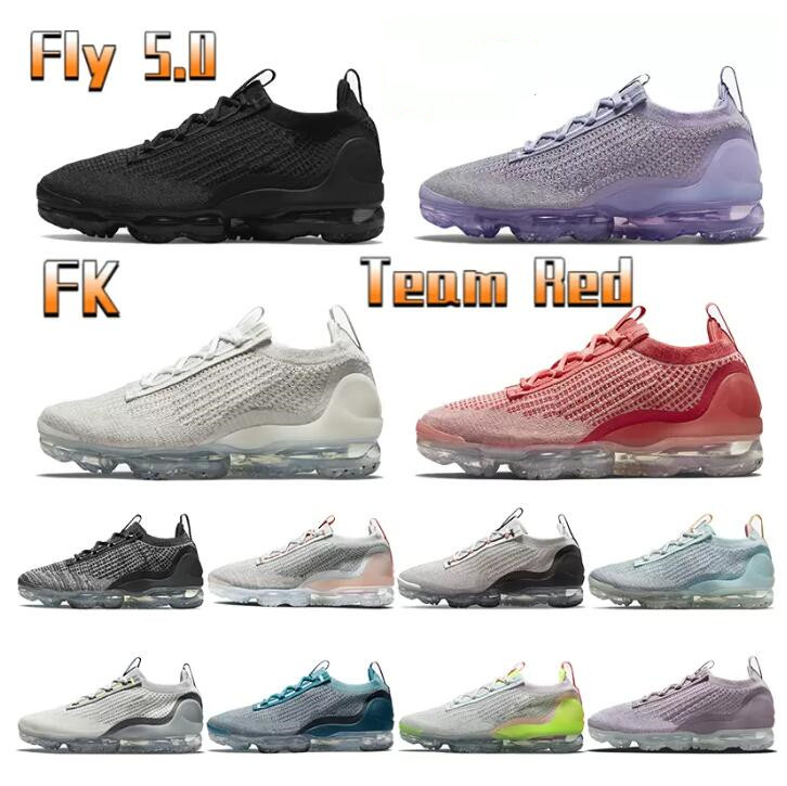 

2022 FK Running Shoes Fly 5.0 Men Women Sneakers Aqua Light Pastel Hyper Royal Grey Fog Neon Peach Pink Warriors Fashion Knit trainer Shoe size 36-45, 24