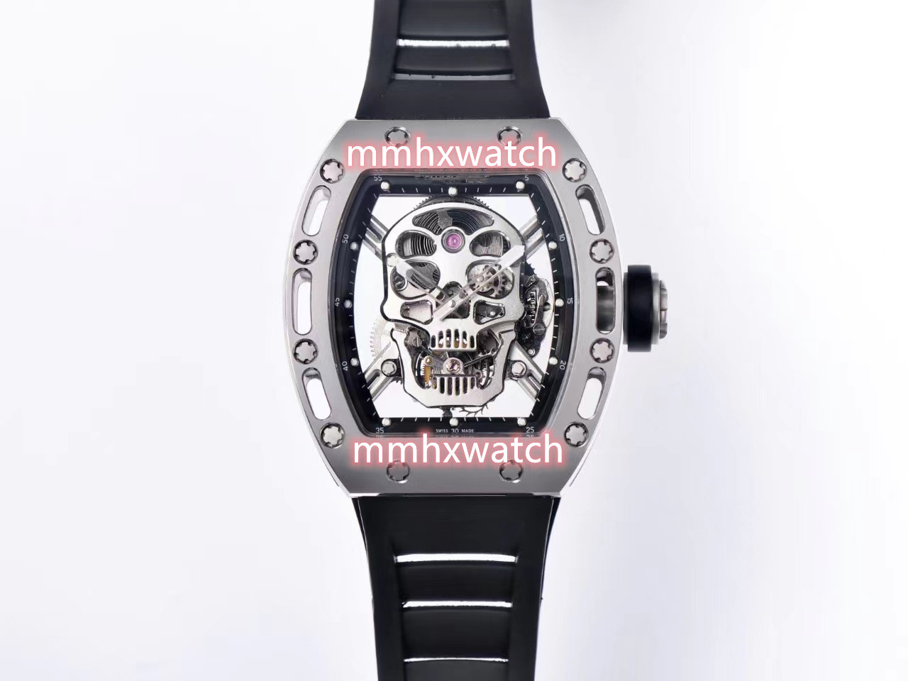 

Jb-kv Factory watch Swiss standard Tourbillon movement RM052 RM21-01 RM12-01 RM53-01 RM68-01 Titanium ceramic carbon fiber sapphire mirror, As shown