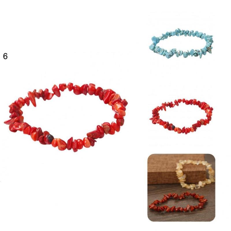 

Bangle Charm Bracelet Unique Lightweight Charming Irregular Faux Gem Women Girls Hand Decor