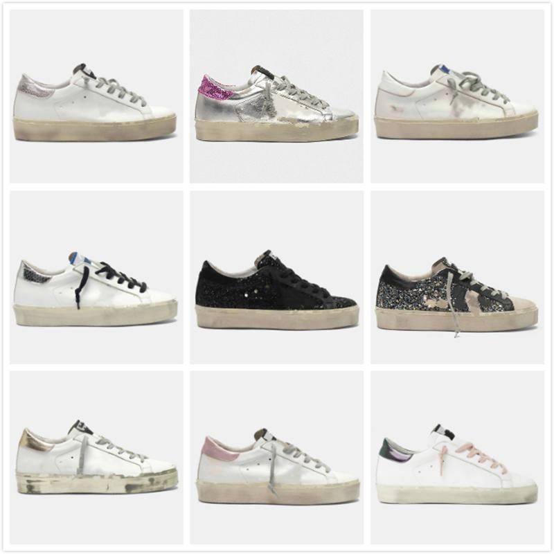 

Quality,,Golden,,Goose,,Sneaker Italy Hi Star Sneakers platform sole Shoes Classic White Do-old Dirty Designer Fashion s Man Women Ca tLD, Star35