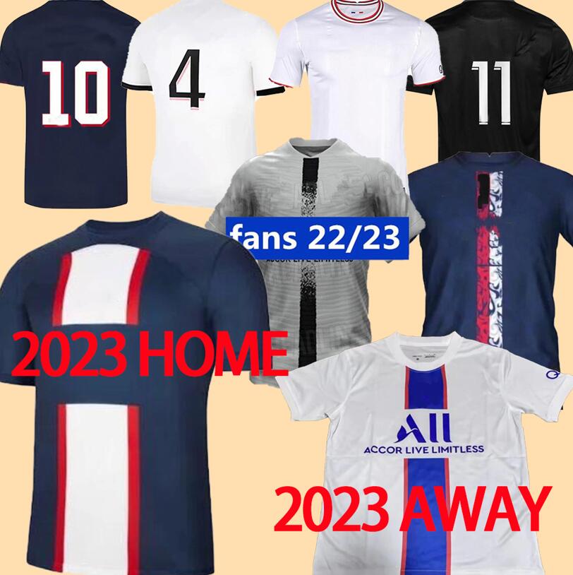 

2023 SERGIO RAMOS soccer Soccer Jerseys Saint Germain MBAPPE HAKIMI 21 22 PSgs Maillots de football shirt 2021 2022 MARQUINHOS VERRATTI DI MARIA KEAN, Third shirt ucl