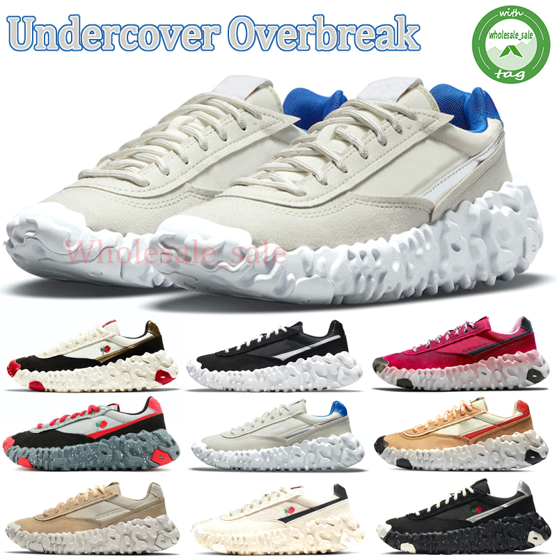 

New OverBreak SP men women running shoes snekaers Baroque Brown Black White Overcast Light Bone Mars Yard Sail Gold sports trainers, Mars yard 36-45