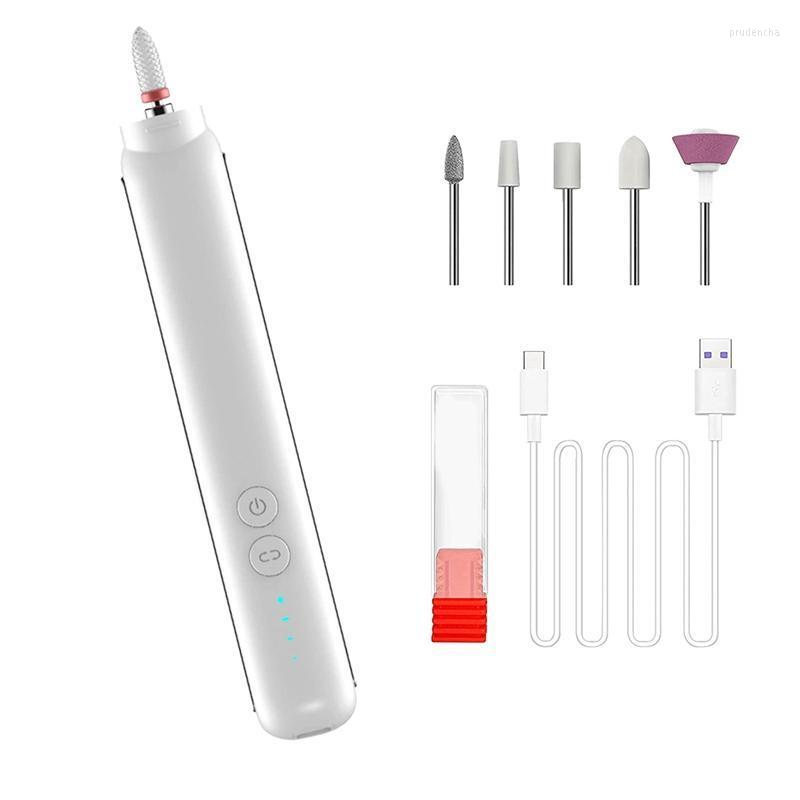 

Nail Art Equipment Electric Drill Machine USB Charging Mill Cutter For Manicure File Pedicure Tools Cordless Prud22