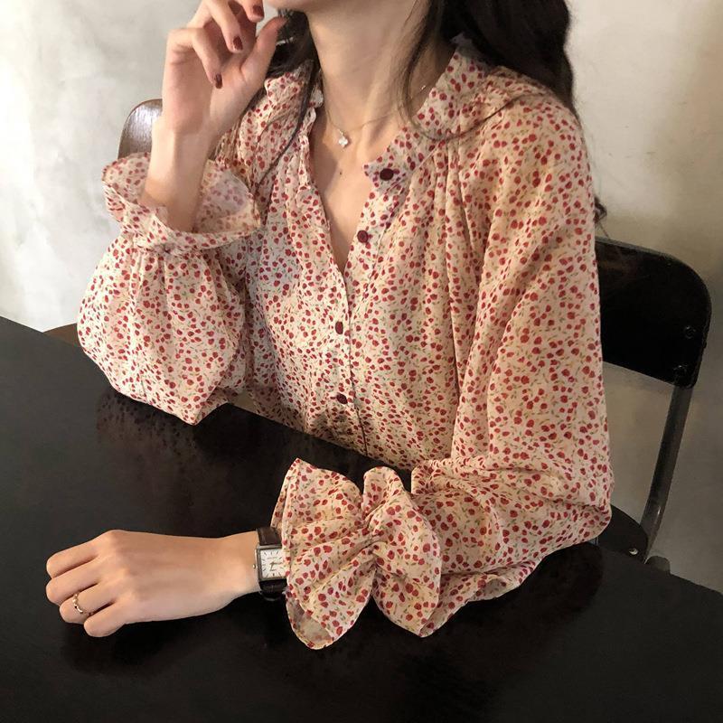

Women' Blouses & Shirts Women Shirt Blouse Summer Chiffon Women' Top Blusas MujerWomen, Mixed