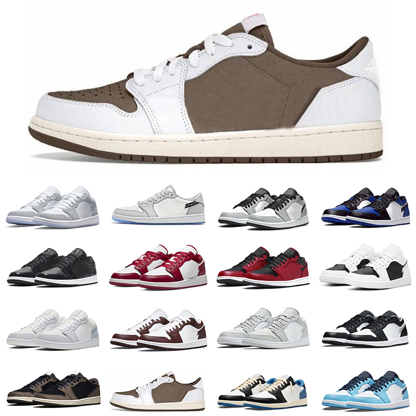 

Shoes TS Reverse Mocha low Mens Womens Basketball Light Smoke Grey Wolf Grey fragment UNC Cardinal Royal Toe Paris sports trainers sneakers, Item#10