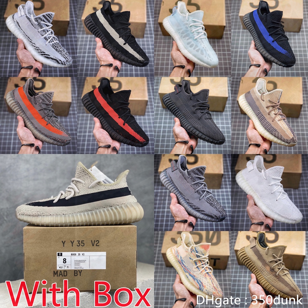 

2022'V2''YEEZIES''BOOSTs''yezzies''350 Running Shoes Sesame Butter Semi-frozen Yellow Cream Zebra Mens Womens Sneakers boots v3 700 ter, 18