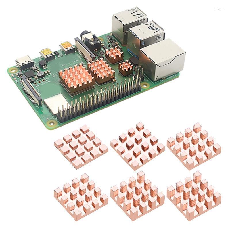 

Fans & Coolings Copper Heatsink Cooling Pad Transistor Chip IC 3D Printer For Raspberry Pi GPUFans