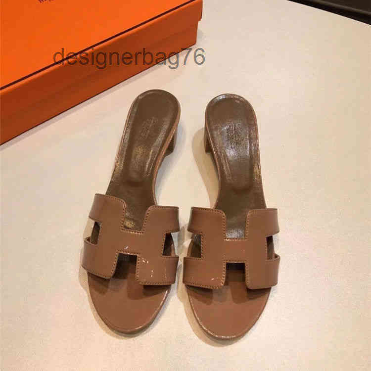 

Slippers 2022 Herme Designer Women h Organ Heeled 2022 Flop Summer Casual Sandals Leater 3P2H, Electro optic blue