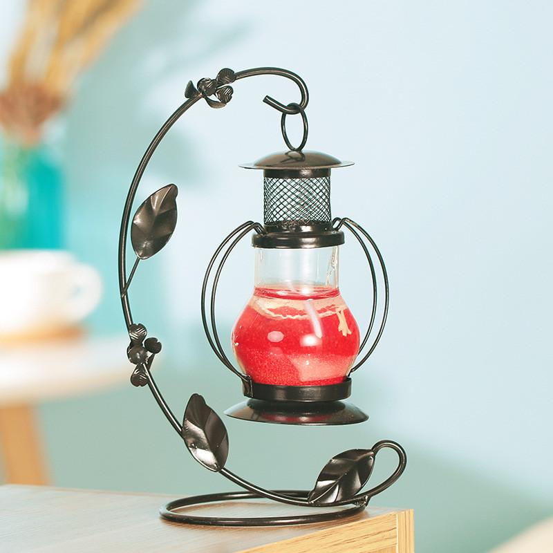 

Candle Holders Candlestick Iron Candleholder Wedding Decor Handicraft Craft Room Decoration Porcelain Figurines